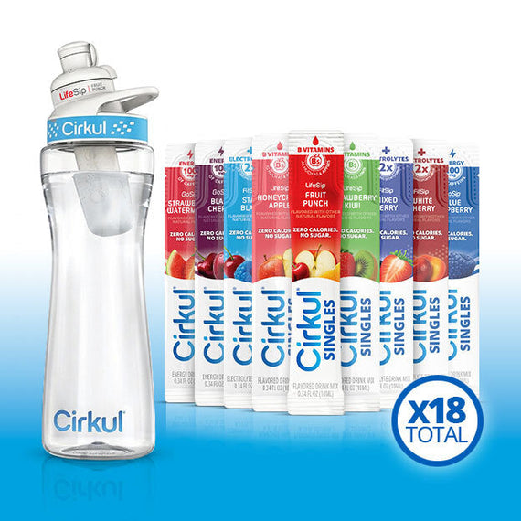 22oz. Plastic Bottle & GoSip® Black Cherry N3